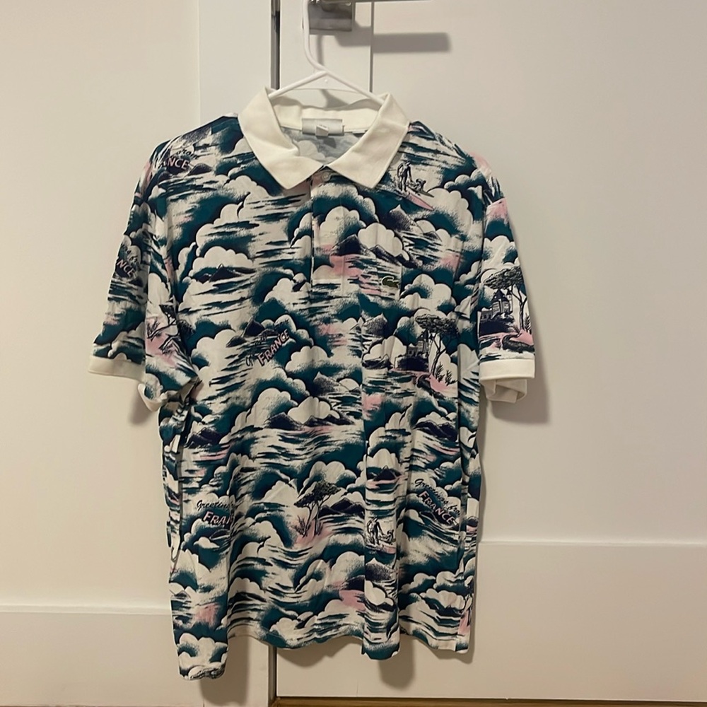 Lacoste Class Fit ‘Greeting From France’ XXL